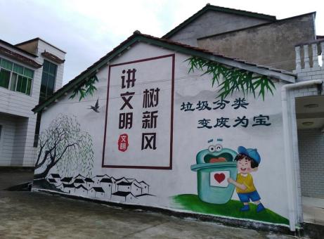 全州县墙绘是现在流行的墙体广告
