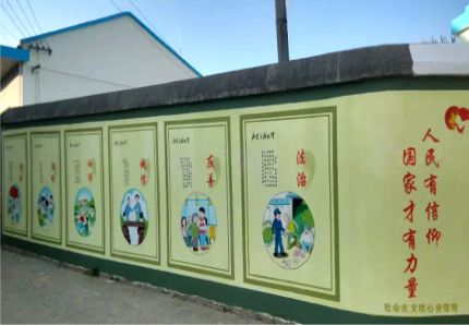 全州县文化墙施工攻略
